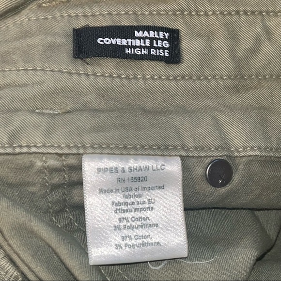 Veronica Beard Marley Convertible Ankle Tab Pants SZ 30 - Picture 7 of 12